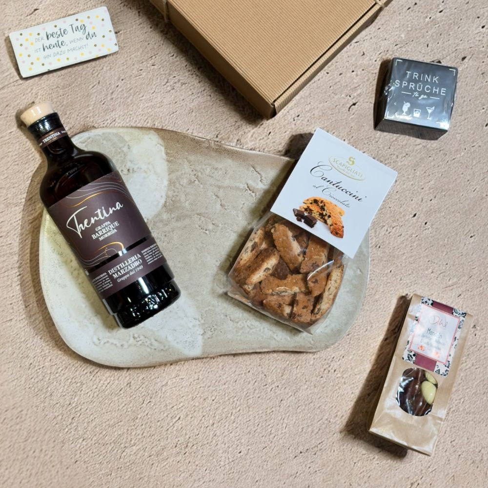 Grappa-Genussbox "Der beste Tag" - Italienische Destillationskunst