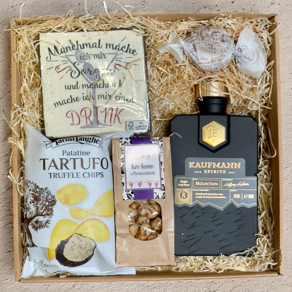 Rum-Box "Sorgenfrei genießen" - Österreichische Rum-Kultur