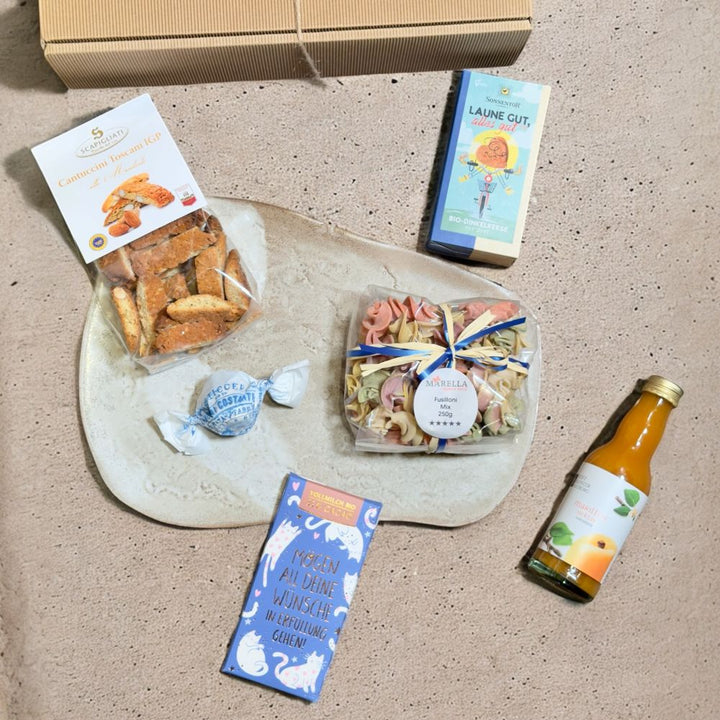 Wohlfühlbox "Laune gut – Tag gerettet!" - Freuden für die Seele