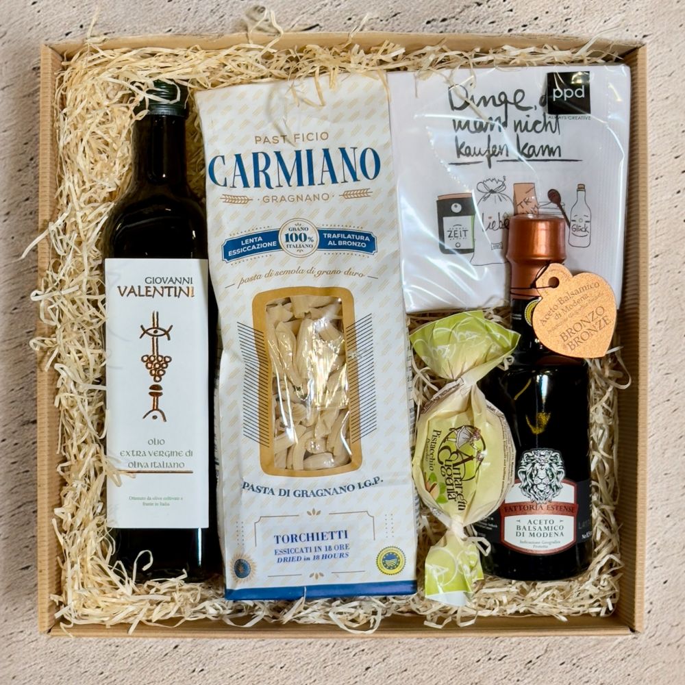 Gourmet Box "Italia" - Premium-Zutaten der italienischen Küche