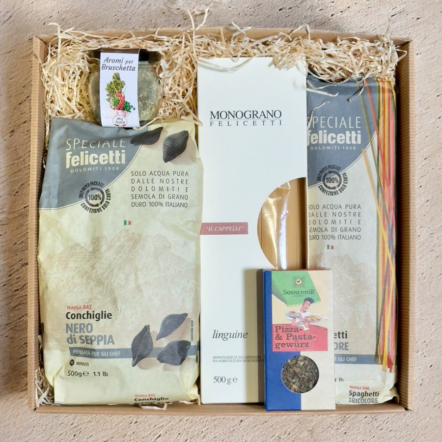 Pasta-Liebhaber Box "Felicetti Vielfalt" - Italienische Pasta-Kunst