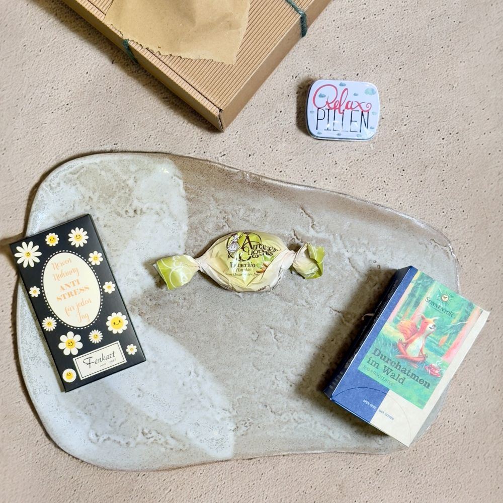 Mini-Box Einfach mal durchatmen – Tee Geschenkbox