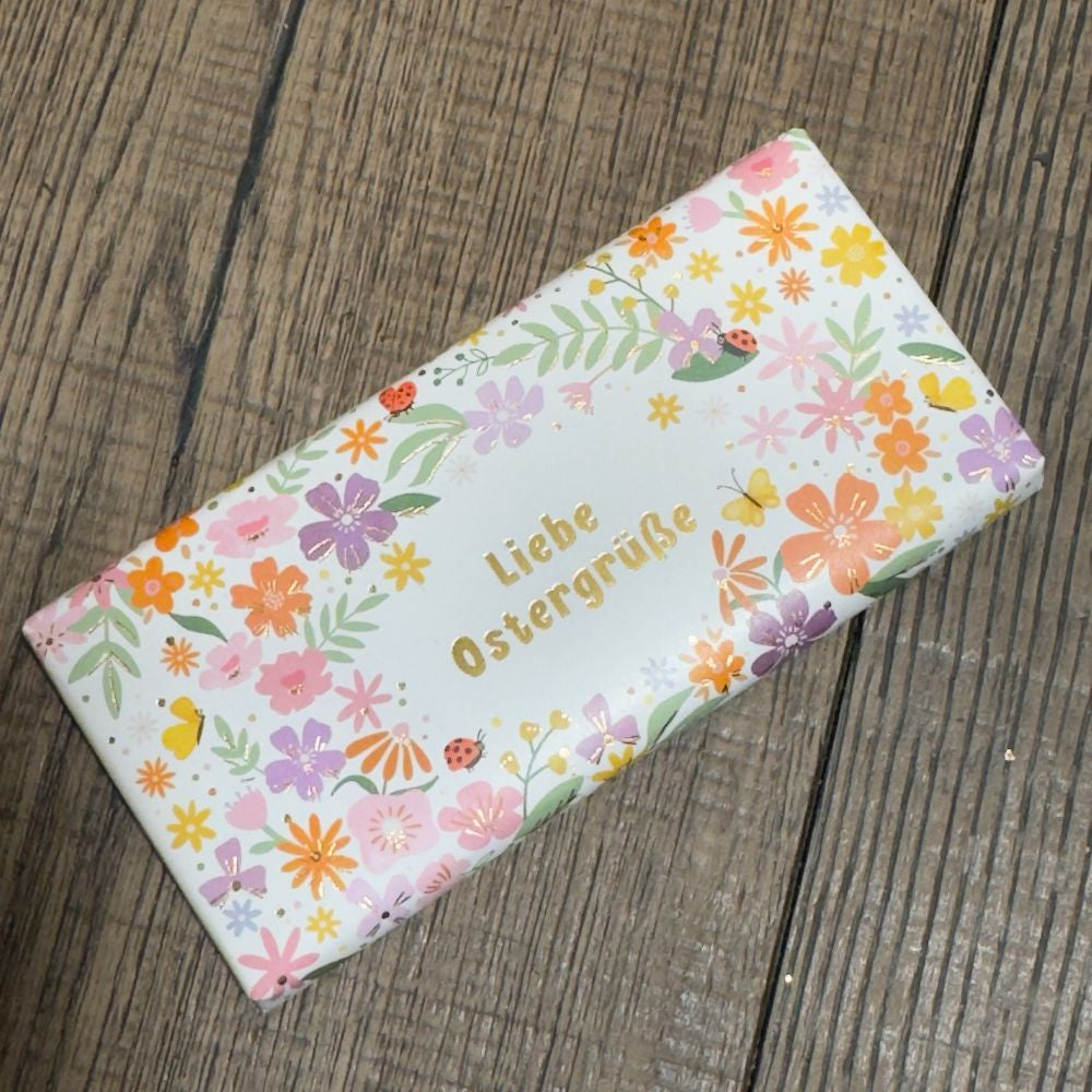 Ausgepackte Ostern Geschenkbox mit Keilhof Wanderei Eierlikör 0,2 l Schoko Ostern Liebe Ostergrüße 3