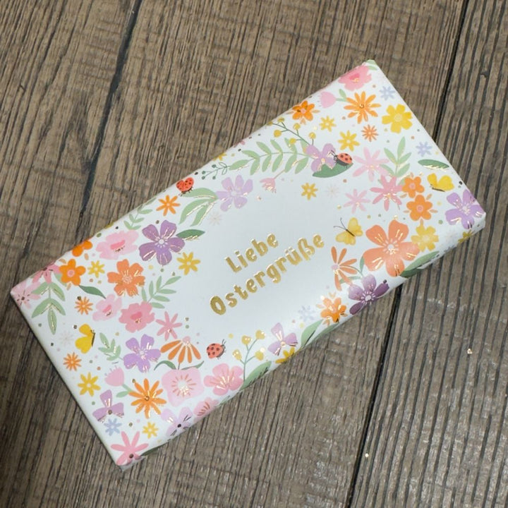 Ausgepackte Ostern Geschenkbox mit Keilhof Wanderei Eierlikör 0,2 l Schoko Ostern Liebe Ostergrüße 3